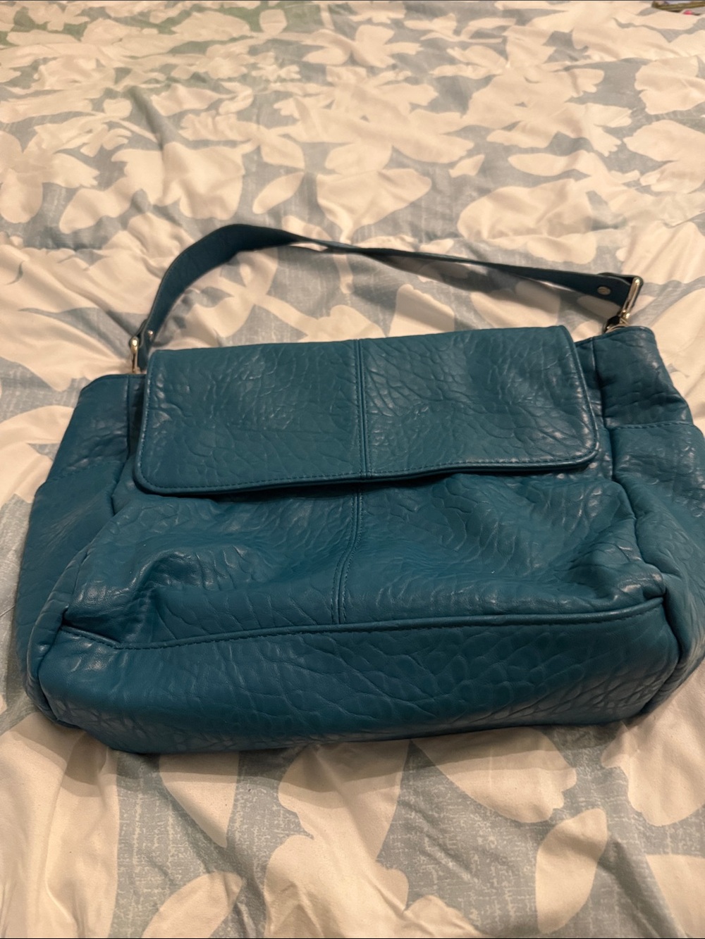 thirty-one Teal Shoulder Bag with Flap